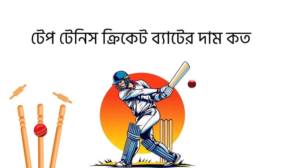 টেপ টেনিস ক্রিকেট ব্যাটের দাম কত